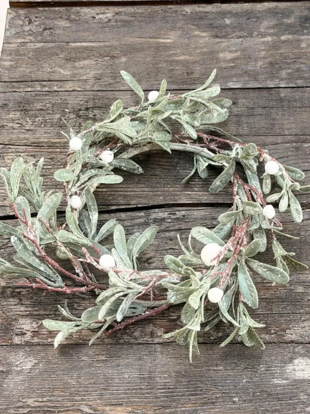 Eden Mini Candle Ring Wreath 6